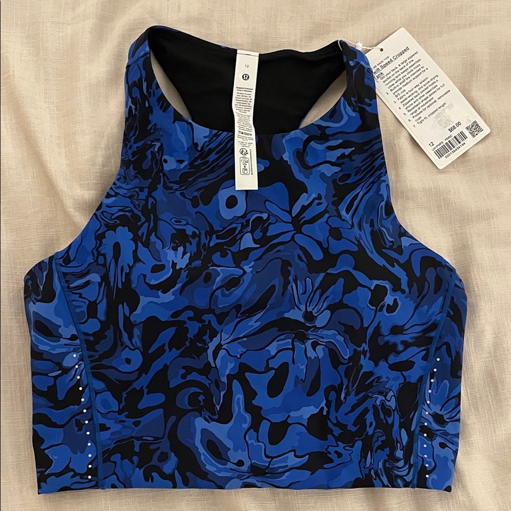 Lululemon swift speed cropped tank